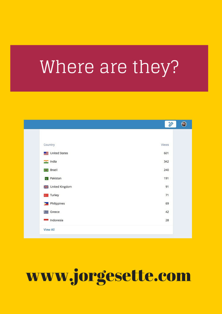Our main customers. Where do they come from?