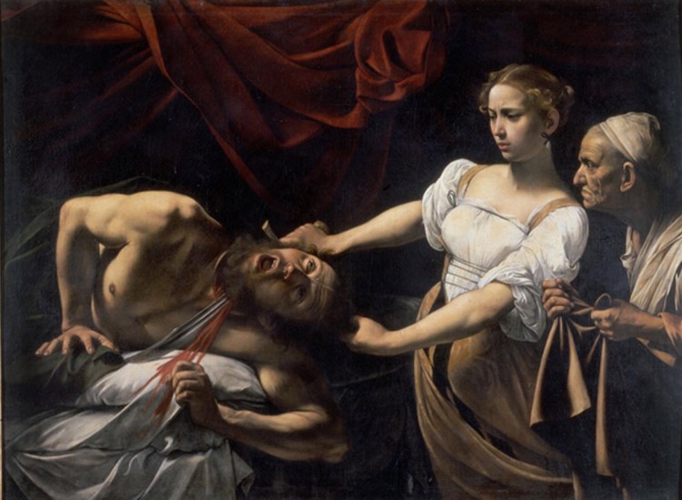 Judith beheading Holofernes, 1598/99