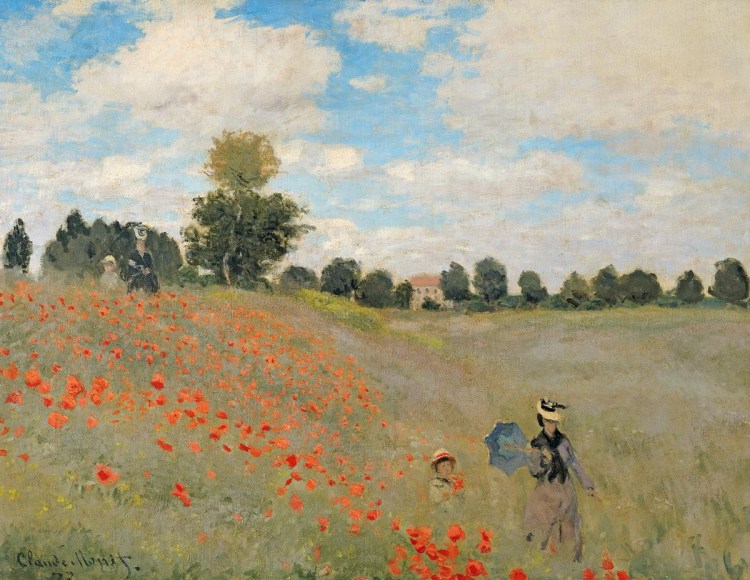 Poppies at Argenteuil. 1873