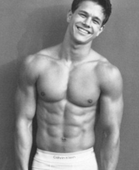 Mark Wahlberg in CK underwear.